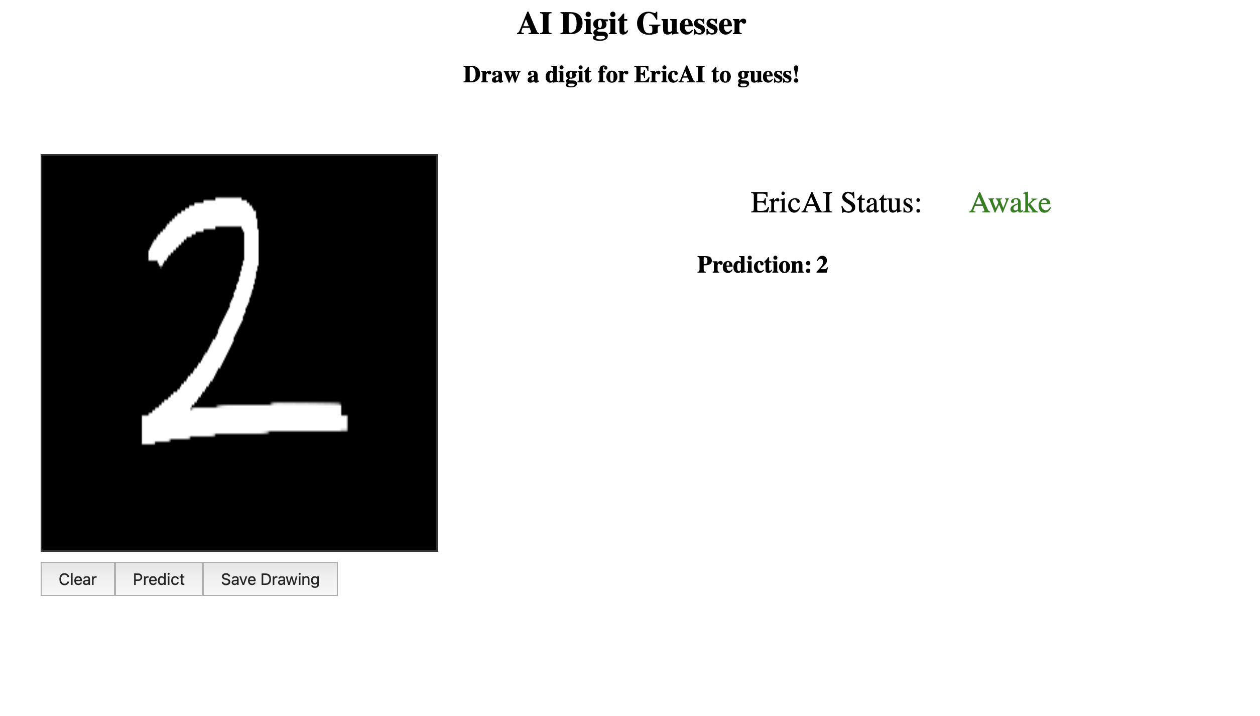 Digit Guesser